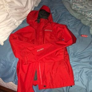 Red maramot wind breaker jacket-size M, -55